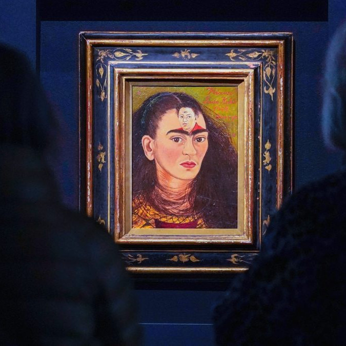 Dielo Fridy Kahlo "Diego y yo" (Diego a ja).