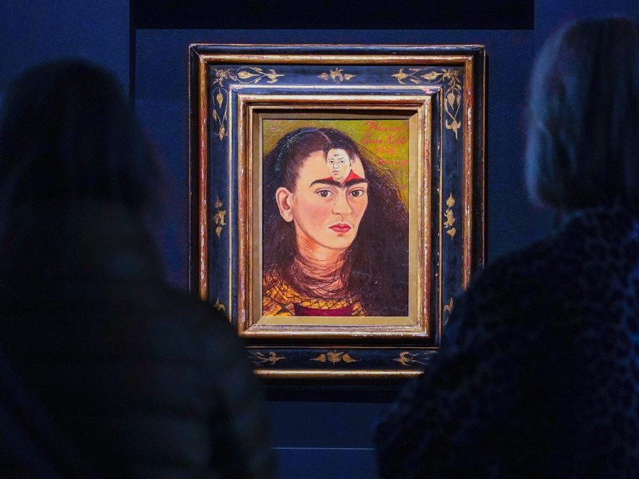 Dielo Fridy Kahlo "Diego y yo" (Diego a ja).