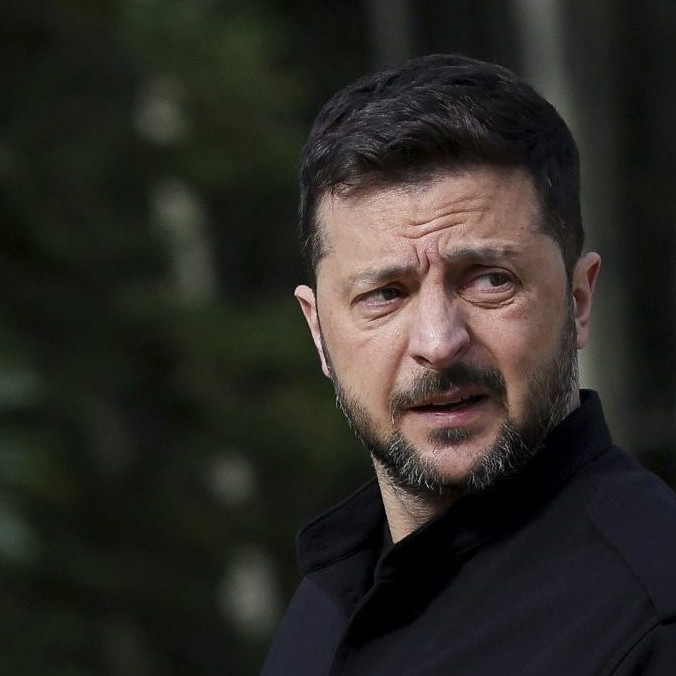 Ukrajinský prezident Volodymyr Zelenskyj.