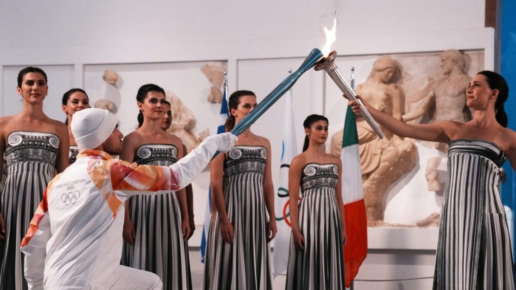 zapálenie olympijského ohňa