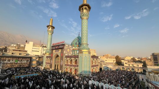 Modlitby za dážď v Teheráne