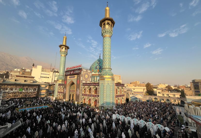 Modlitby za dážď v Teheráne