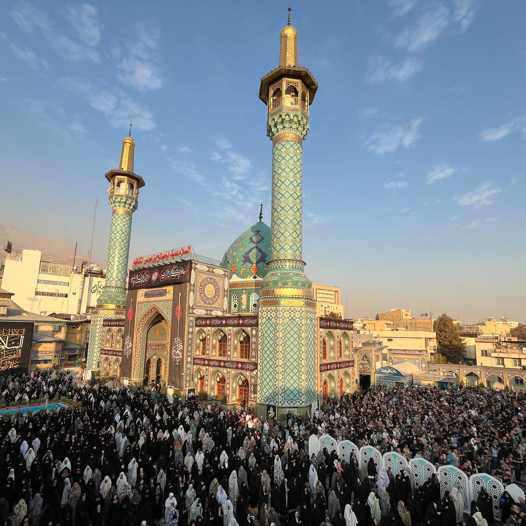 Modlitby za dážď v Teheráne