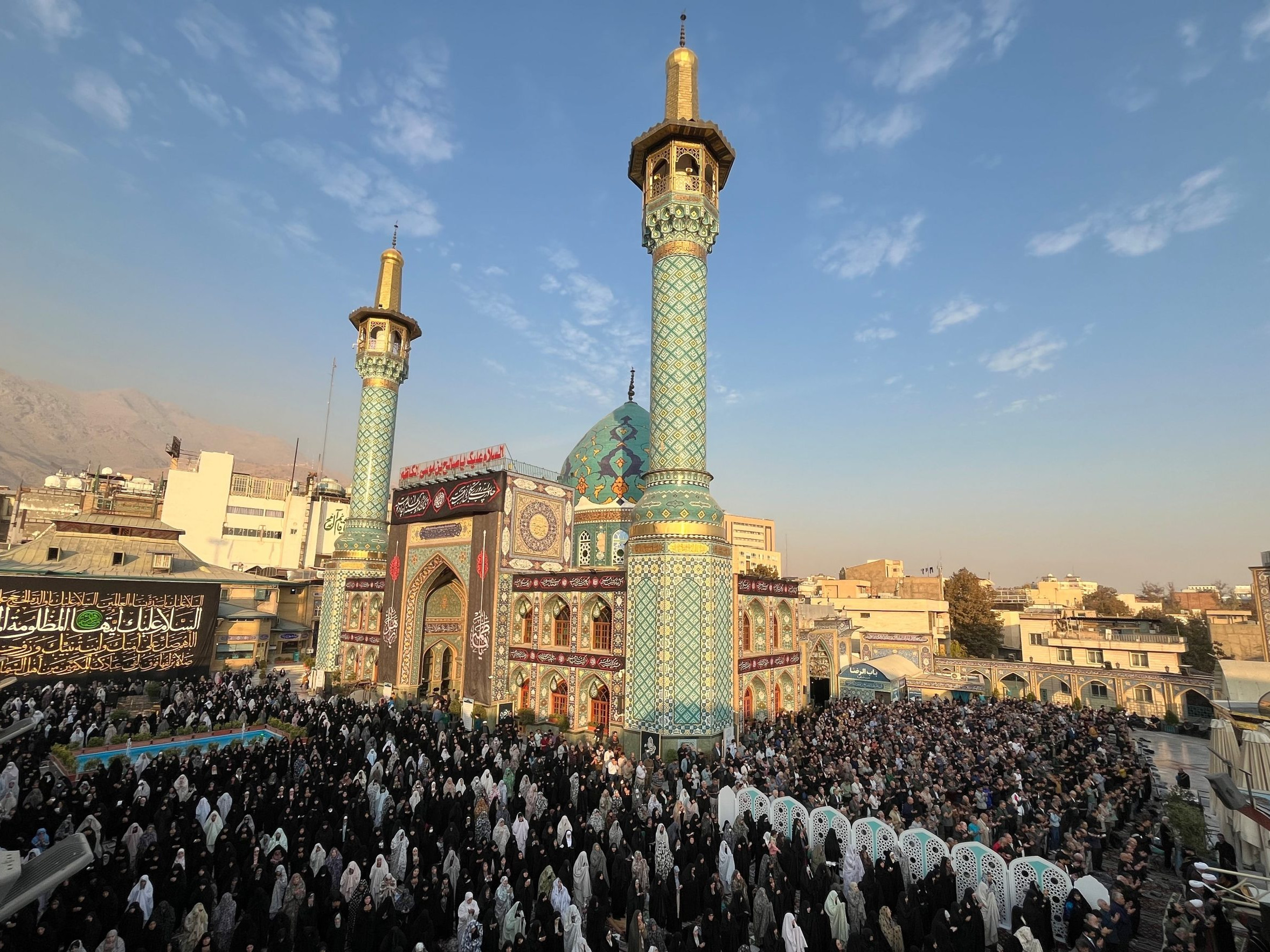 Modlitby za dážď v Teheráne