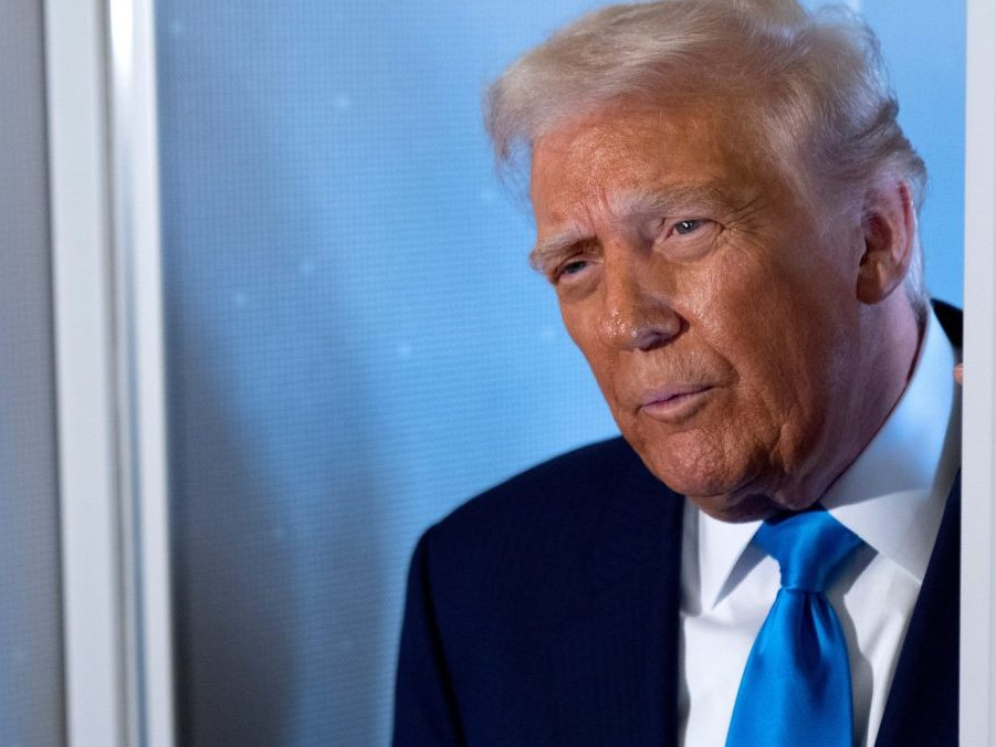 Na snímke Donald Trump.