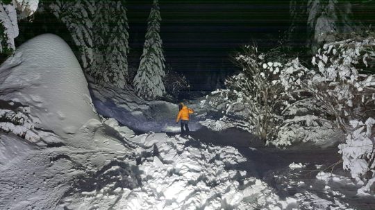 Záchranná akcia v Nízkych Tatrách.