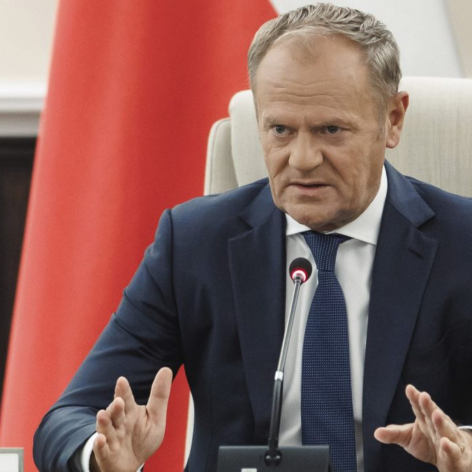 Predseda vlády Poľska Donald Tusk.