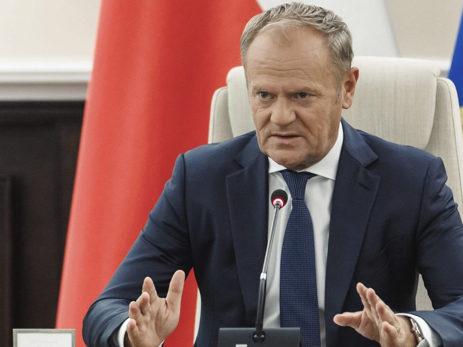 Predseda vlády Poľska Donald Tusk.