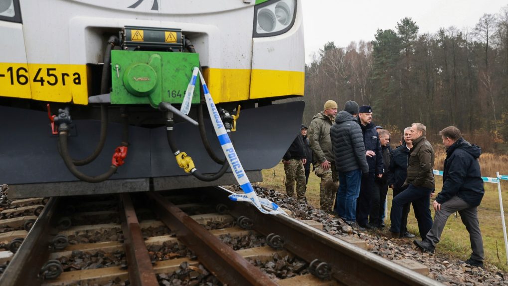 Miesto výbuchu navštívil aj premiér Donald Tusk.