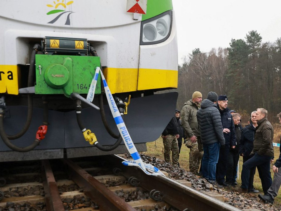 železnica v Poľsku