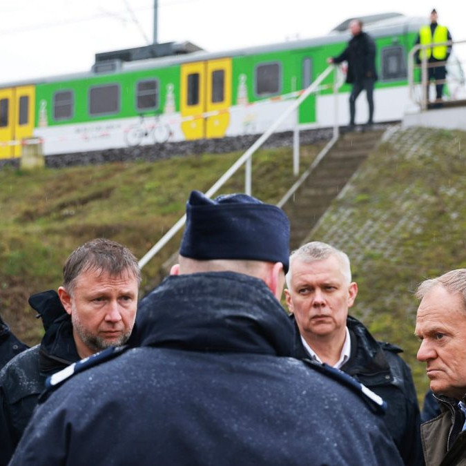 Miesto výbuchu navštívil aj premiér Donald Tusk.