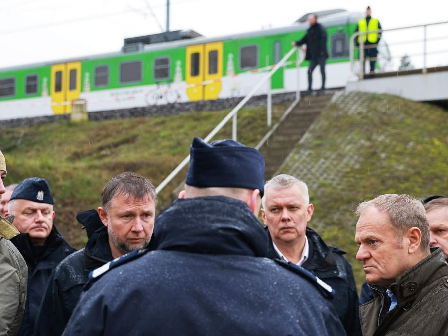 Miesto výbuchu navštívil aj premiér Donald Tusk.