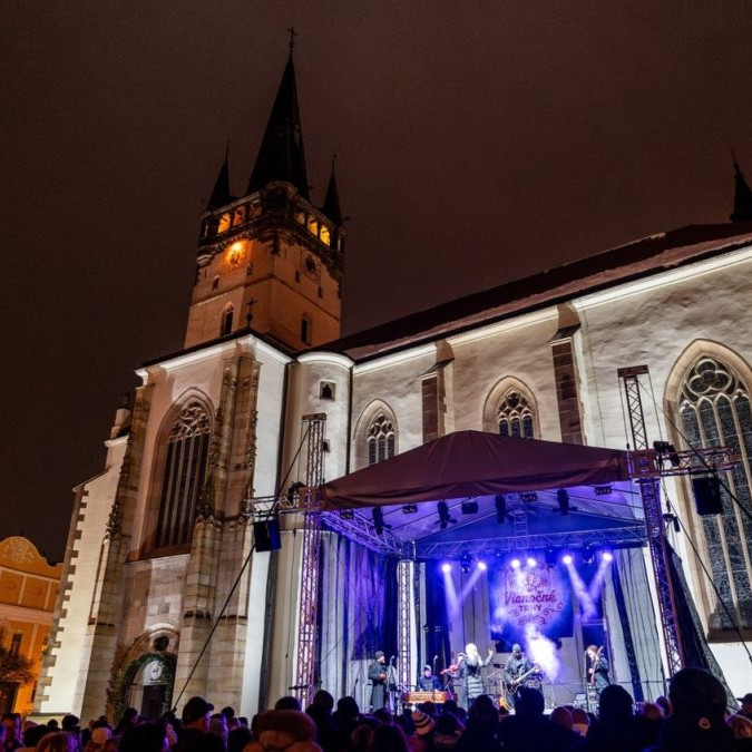 vianočné trhy v Prešove