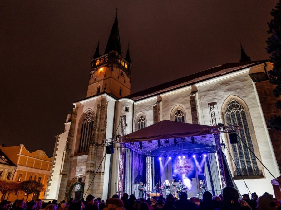 vianočné trhy v Prešove