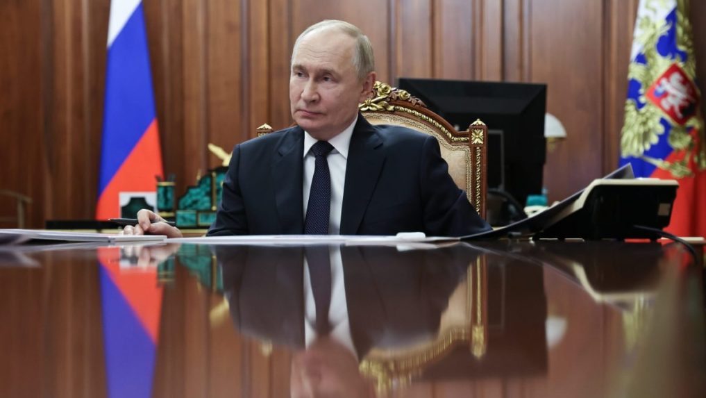 Ruský prezident Vladimir Putin.