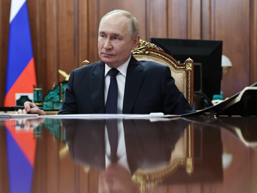 Ruský prezident Vladimir Putin.