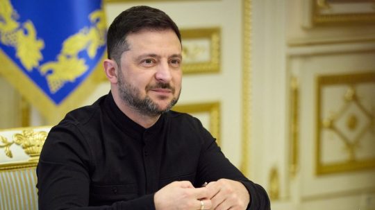 Ukrajinský prezident Volodymyr Zelenskyj