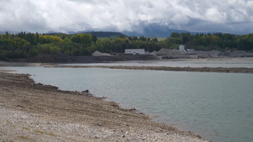 betonáreň na Liptovskej Mare