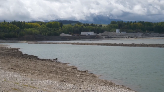 betonáreň na Liptovskej Mare