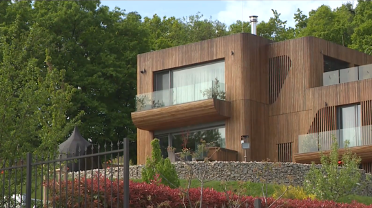 Na snímke pochybná vila.