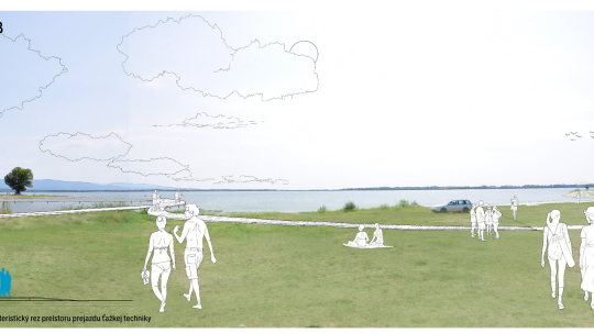 Na snímke projekt novej promenády.