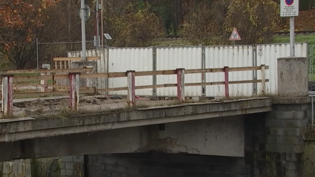 Na snímke most v Banskej Bystrici.