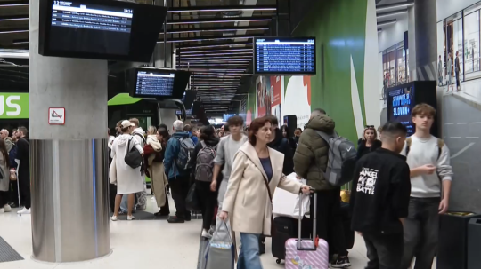 Na snímke stanica na Nivách.