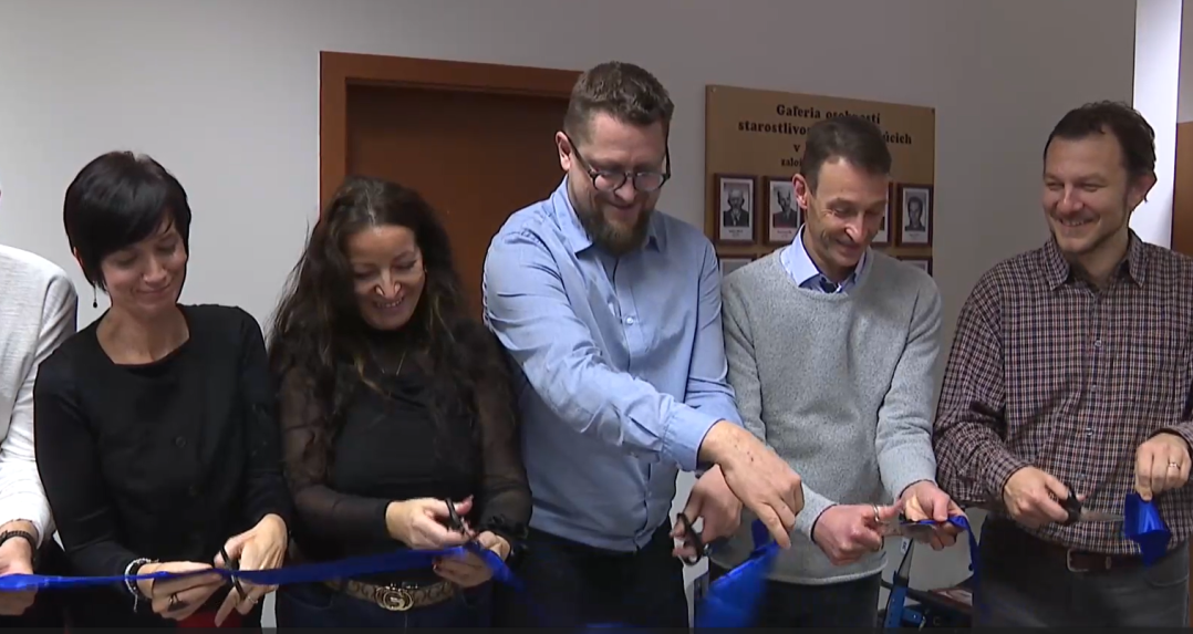 Na snímke otvorenie centra.