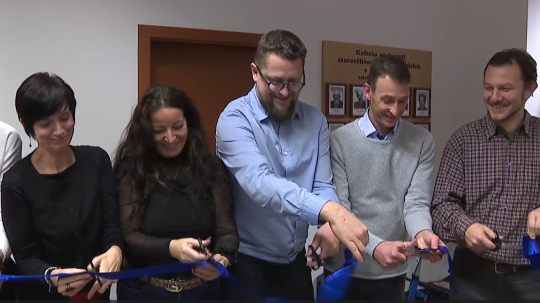 Na snímke otvorenie centra.