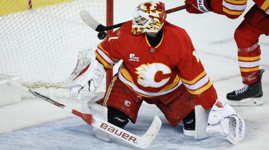 Brankár Calgary Flames Devin Cooley.