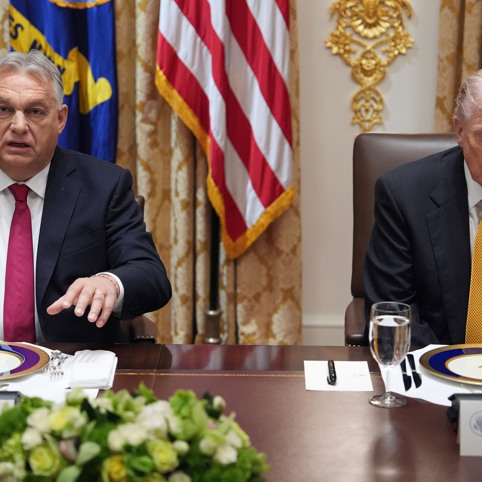 Viktor Orbán a Donald Trump
