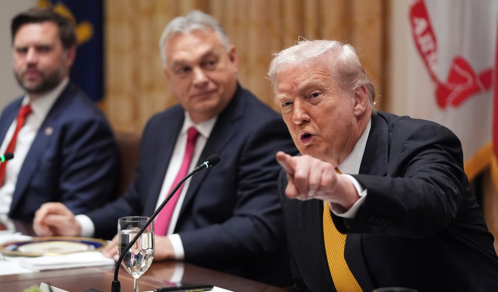 Viktor Orbán a Donald Trump