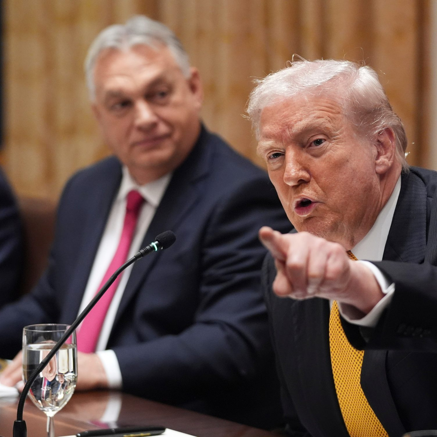 Viktor Orbán a Donald Trump