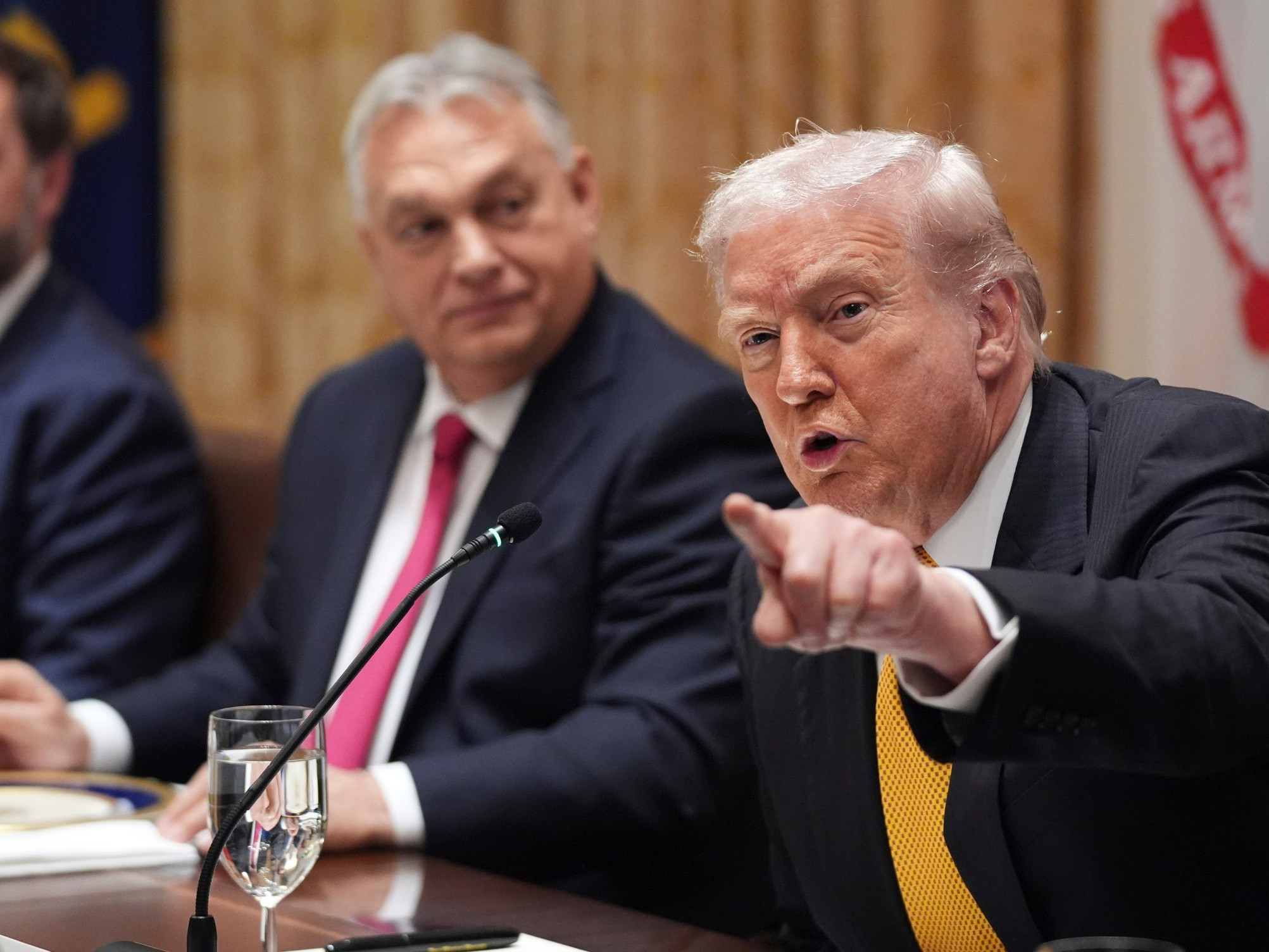 Viktor Orbán a Donald Trump