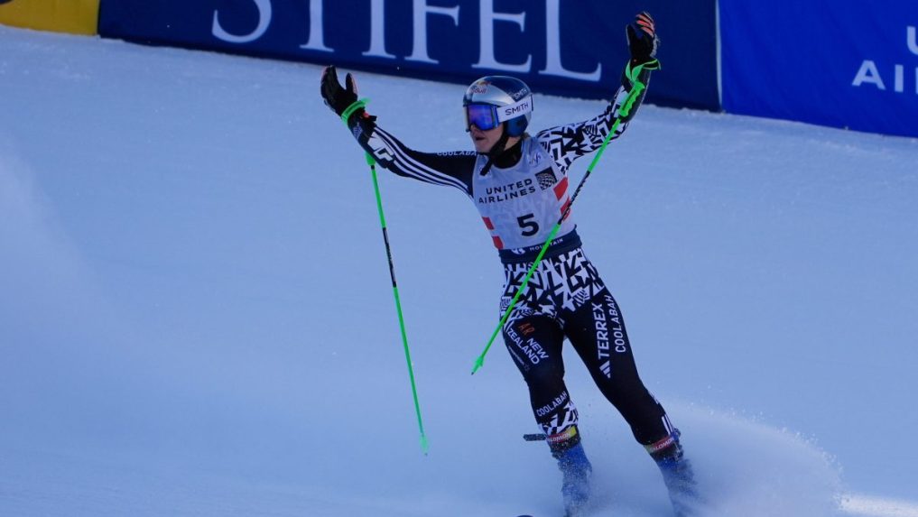 Na snímke Novozélandská lyžiarka Alice Robinsonová.