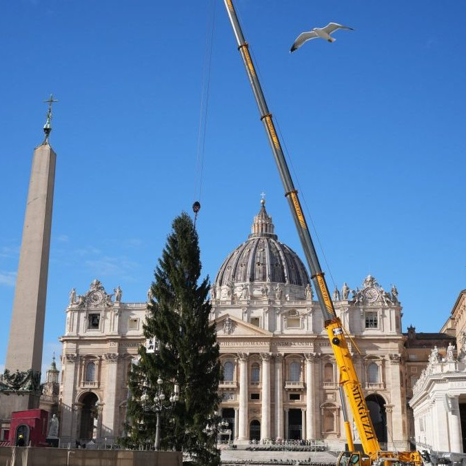 Jedľa meria 27 metrov a pochádza z údolia Ultimo zo severu Talianska.