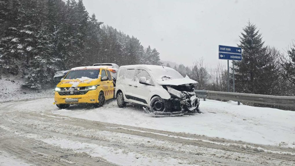 Dopravná nehoda na Orave.