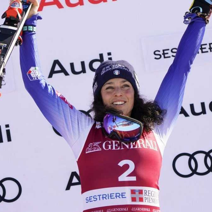 Talianska lyžiarka Federica Brignoneová.