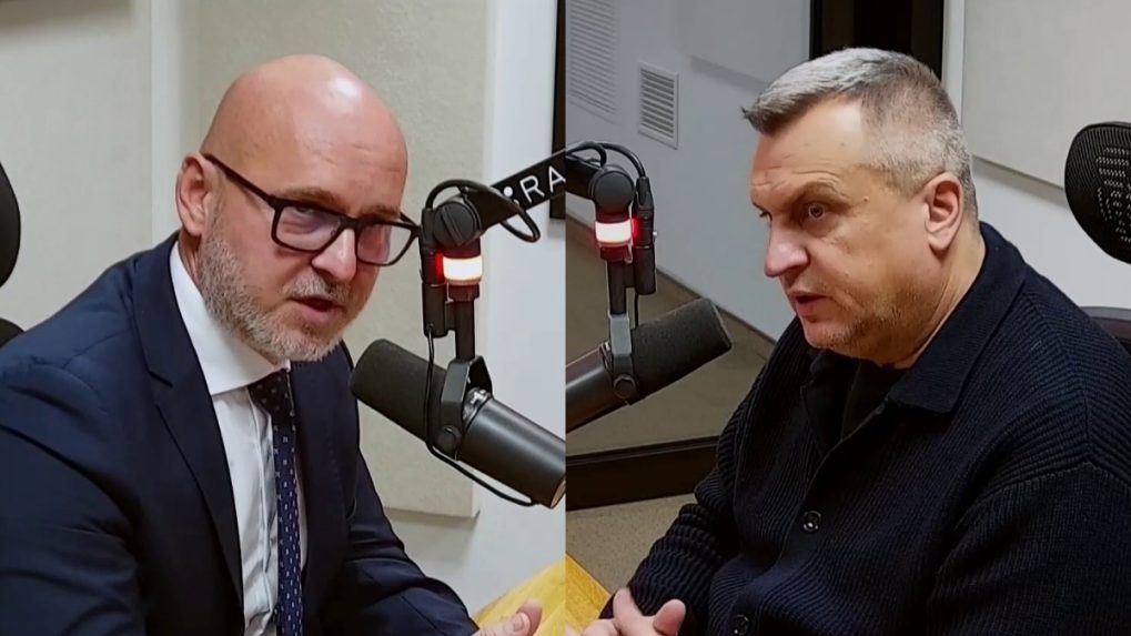 Branislav Gröhling (vľavo) a Andrej Danko.