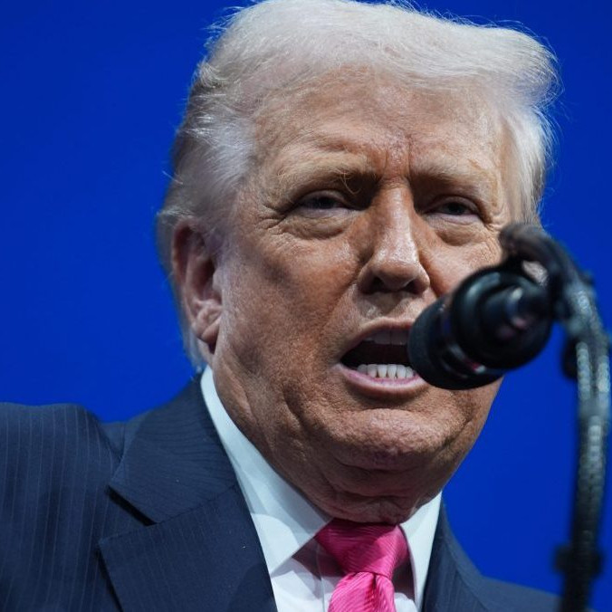 Na snímke Donald Trump.