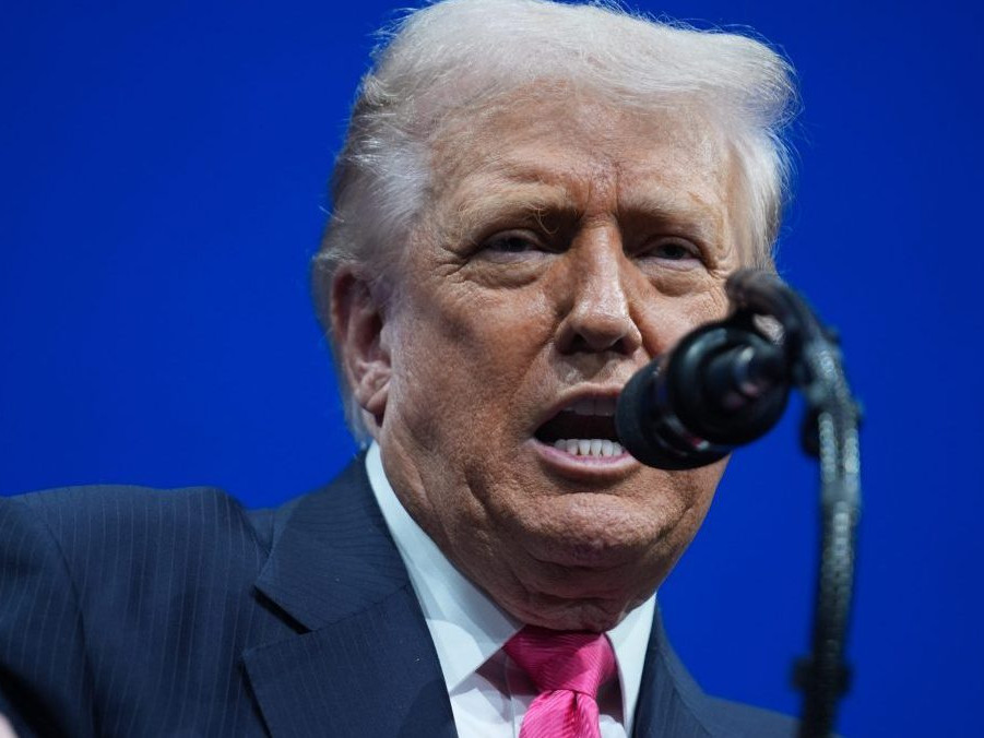 Na snímke Donald Trump.