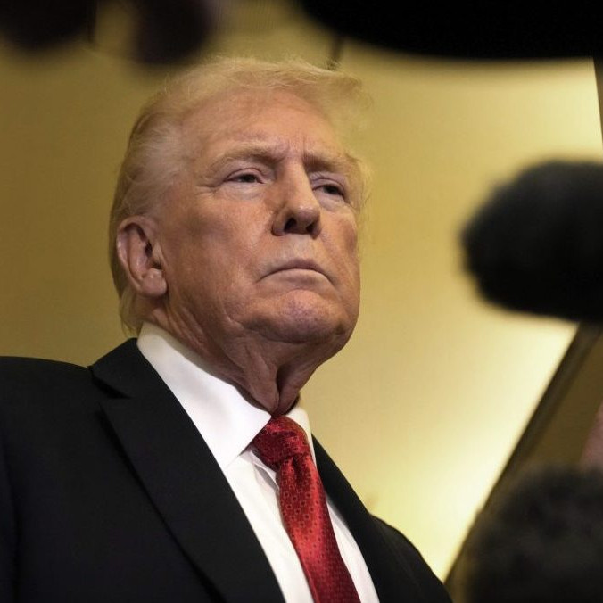 Na snímke Donald Trump.