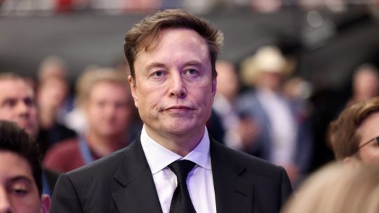 Na snímke Elon Musk.