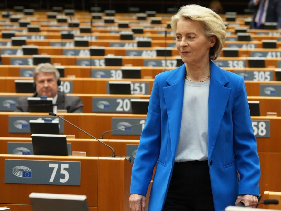 Šéfka Európskej komisie Ursula von der Leyenová.