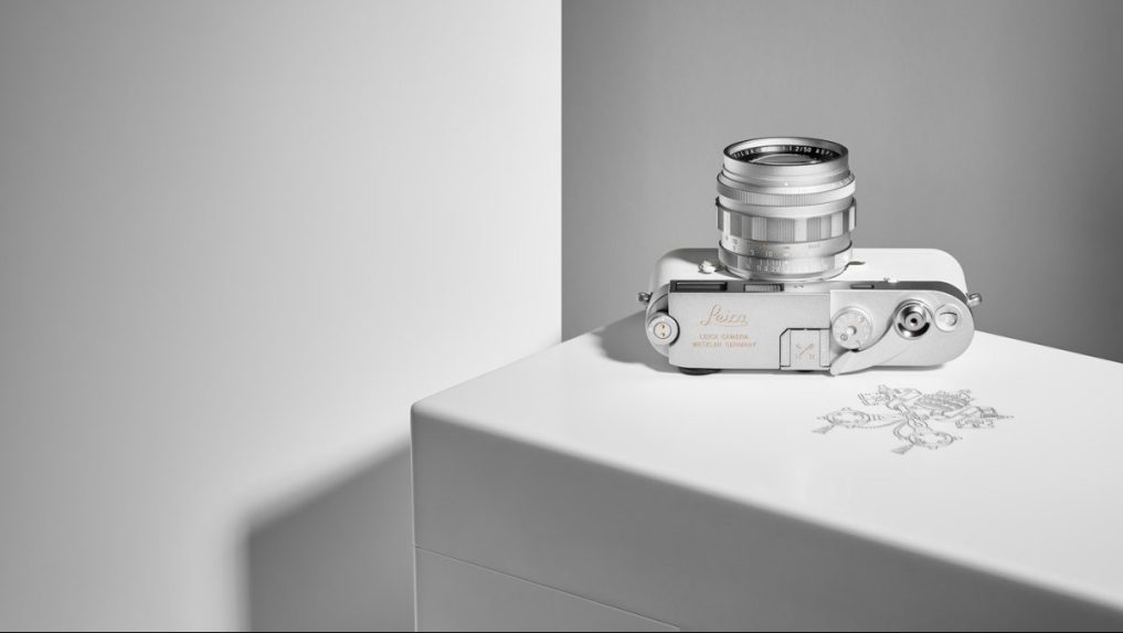 Fotoaparát pápeža Františka.