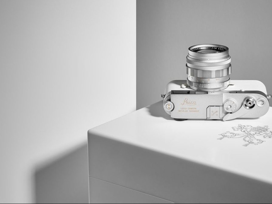 Fotoaparát pápeža Františka.