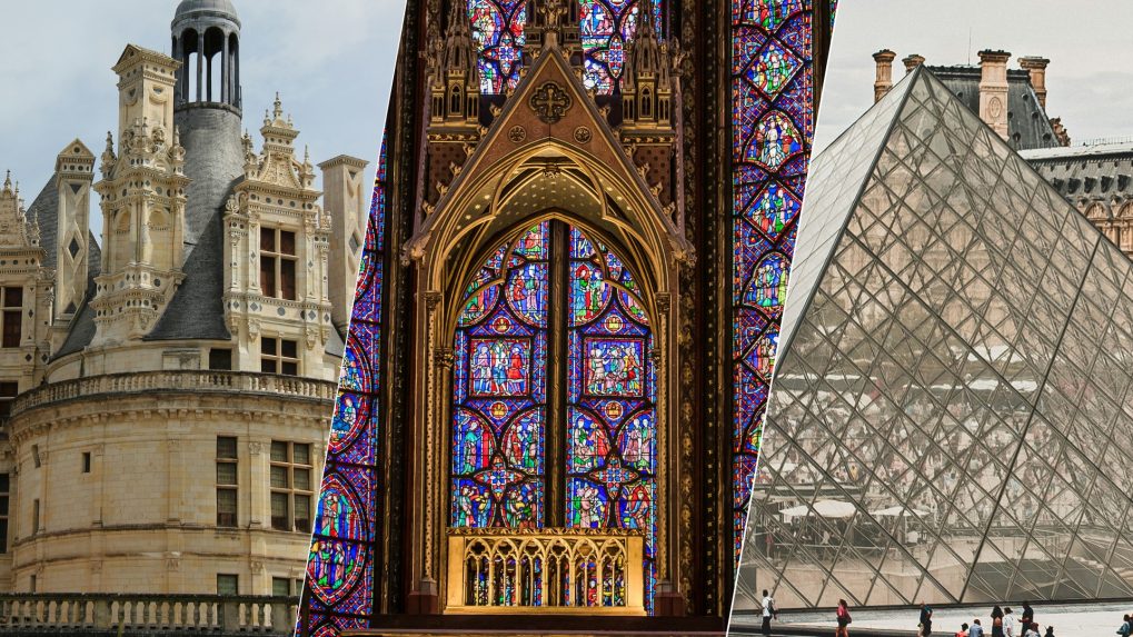 Na ilustračnej snímke pamiatky vo Francúzsku.