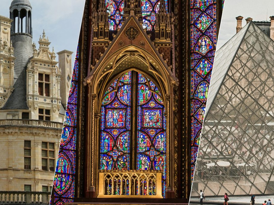 Na ilustračnej snímke pamiatky vo Francúzsku.