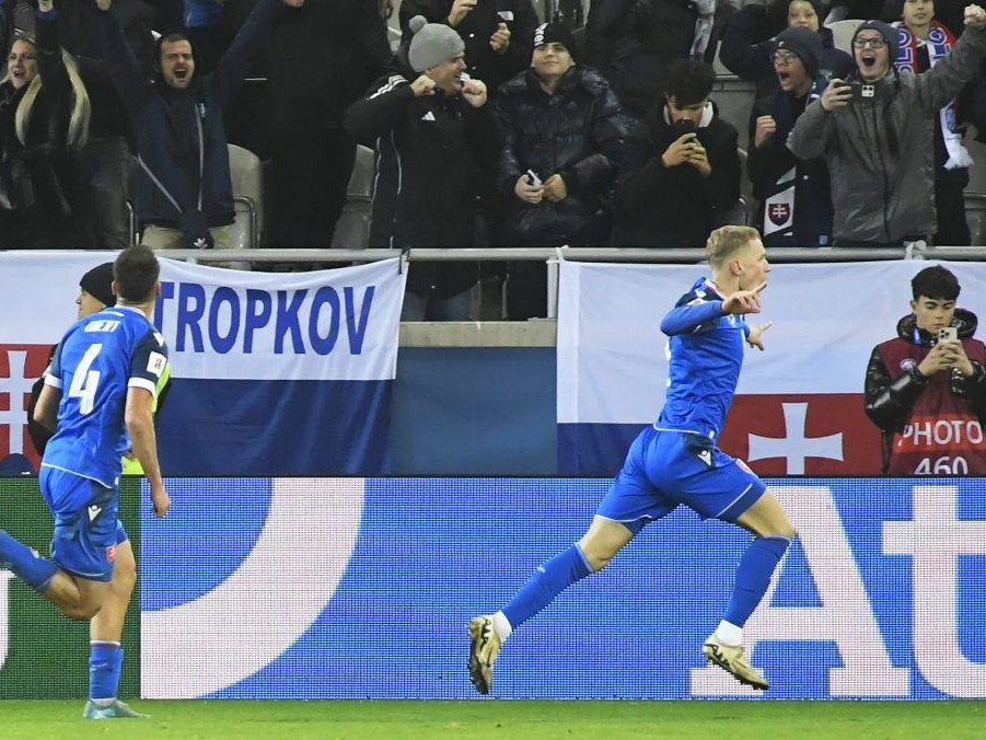 Gólová radosť Slovákov.