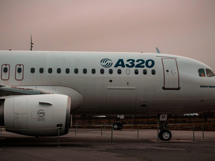 Ilustračná snímka lietadla spoločnosti Airbus.